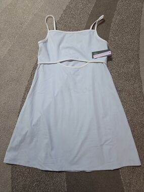 wild fable White Cutout Mini Dress Lg